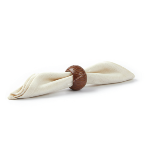 Anneaux de serviette en bois recyclé durable, écologiques, personnalisables, porte-serviettes pour mariage rustique bohème, fête, salle à manger à domicile - Product Image 4