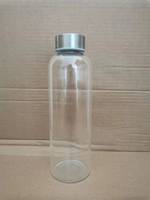 Tasse à eau ronde blanche en cristal de forme ovale en gros chinoise avec couvercle en acier inoxydable