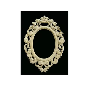 Miroir mural de salle de bain de haute qualité, moderne, en bois massif, écologique, forme personnalisée, décoration intérieure, Azora Industries - Product Image 4