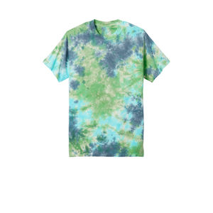 Camiseta de Algodón con Estampado Tie Dye para Hombre, Cuello Redondo, Manga Corta, Ligera, Informal - Product Image 3