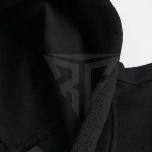 Novedad: Sudaderas con capucha casuales para hombre con estampado DTG, de secado rápido, forro polar, con bolsillo con cremallera, diseño liso, para invierno, venta al por mayor, teñido liso. - Product Image 5