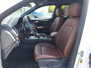Q5 2018 A-U-D-I 2.0L รถ SUV แบบอัตโนมัติหนังแท้สำหรับใส่ด้านในรถยนต์เทอร์โบชาร์จได้ระยะทางต่ำสภาพดีที่สุด