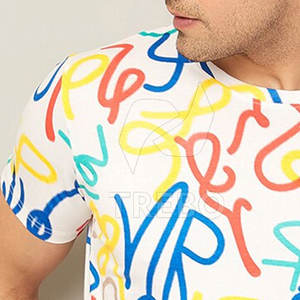 Venta al por mayor de sublimación camiseta de Impresión logotipo personalizado de manga corta de poliéster sublimación camiseta - Product Image 6