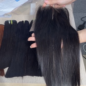 Haute Qualité HD Lace Frontal Perruques de Cheveux Humains Naturels Styles Tendance Chaude Femmes Noires-Vague D'eau Corps Vague Frontale Tissage Droit - Product Image 2