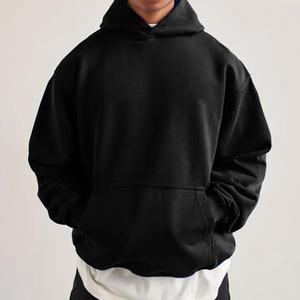 Sweat à capuche oversize personnalisé pour homme 2026 – Qualité supérieure, 100 % coton, molleton épais en French Terry, respirant, épaules tombantes - Product Image 3
