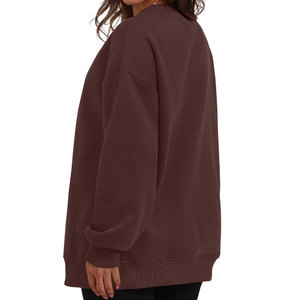 Sudadera Extra Grande para Mujer, Sudadera con Estampado Gráfico Vintage, Top Informal y Acogedor para Calle, Ropa de Invierno Informal de Forro Polar para Mujer - Product Image 2