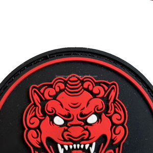 Nueva moda Pvc insignias etiqueta goma Logo proveedor personalizado Transferencia de Calor parches de goma insignias de Pvc para la venta tela de sarga - Product Image 5