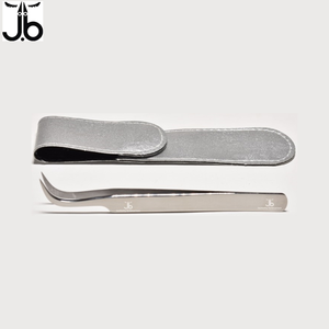 Pinzas de etiqueta personalizada de alta calidad con revestimiento de arcoíris para extensión de pestañas pinzas de pestañas de volumen de acero inoxidable - Product Image 3