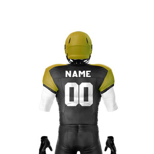 Uniforme de football américain d'usine de taille adulte la plus vendue 2024 uniforme de football américain respirant de dernière conception - Product Image 6