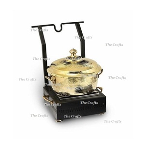 Newest Design Metal Gold Color Chafing Dish With Superior Quality <b>Food</b> <b>Warmer</b> Chafing Dish At Affordable Prices - Product Image 5