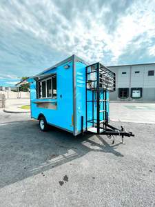 รถขายอาหารเคลื่อนที่2022ในราคาไม่แพงรถขายออกแบบใหม่พร้อมส่งทั่วโลกอุปกรณ์ครบครัน - Product Image 2