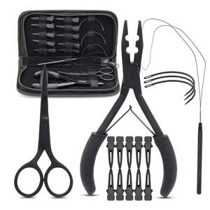 Kit de herramientas de extensión de cabello de alta calidad de acero inoxidable Alicates de extensión de cabello fabricados profesionalmente - Product Image 3