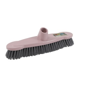 Escoba de Plástico Resistente con Cerdas Duras, Escoba Mágica Manual para una Limpieza Doméstica Eficiente - Product Image 1