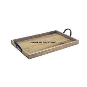 Plateau à chocolat de luxe en bois Plateau à chocolat design de forme ronde Plateau à chocolat en bois de luxe de meilleure qualité - Product Image 4