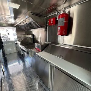 Meilleure vente de remorque de restauration rapide mobile camion de concession chariot de rouleau de crème glacée remorque camion de vente mobile de nourriture pour hot-dogs - Product Image 6