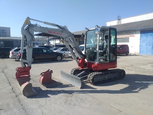 TAKEUCHI TB335R Mini pelle Yanmar moteur boîte de vitesses moteur roulement-8 tonnes poids de fonctionnement utilisé état LIYUAN hydraulique PLC - Product Image 5