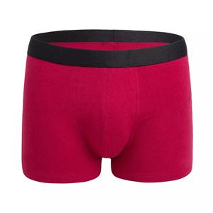 Vente en gros OEM Caleçon boxeur taille haute pour hommes du Bangladesh Sous-vêtements en coton spandex tricotés avec logo personnalisé pour adultes - Product Image 4