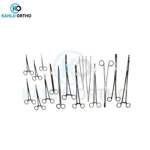 Kit de instrumentos esenciales para cirugía Abdominal 2024, base de equipo quirúrgico para Abdomen de KAHLU ORTOPEDIC - Product Image 2