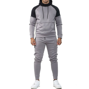Survêtement d'hiver pour homme à capuche, grande taille, personnalisé OEM, couleur unie, écologique, séchage rapide, en polaire, décontracté - Product Image 4