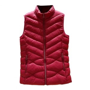Parkas cálidas de Invierno para mujer, chaqueta acolchada de manga larga con capucha delgada de longitud media de Color sólido, abrigos con cremallera - Product Image 3