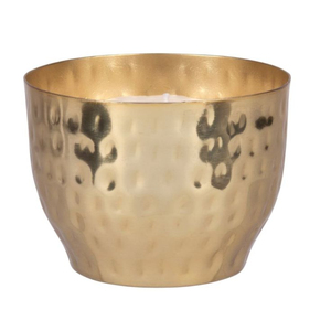 Nuevo elegante tarro de vela para decoración del hogar, portavelas de diseño martillado Premium, tarro de vela de Metal para decoración navideña interior - Product Image 4