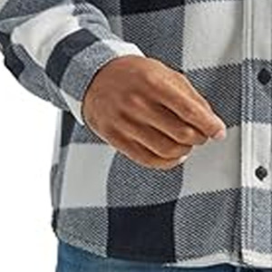 Chemise en flanelle pour homme de style luxueux, vente chaude, anti-rides, haute qualité, prix raisonnable, chemise en flanelle pour homme à manches longues - Product Image 4