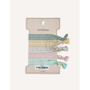 Ensemble de bracelets en tissu CUCOCUCA, lot de 5, taille unique, motifs variés, décontractés, sportifs, unisexes, ensemble cadeau, vente en gros, expédition en 48h depuis l'UE - Product Image 4