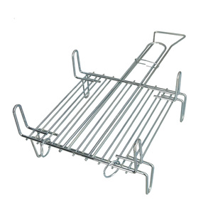 Barbecue double 25x25 cm. - Product Image 1