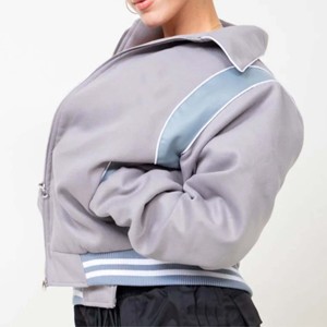 Chaqueta universitaria personalizada de moda para hombres y mujeres: perfecta para equipos escolares, eventos universitarios y ropa informal - Product Image 5