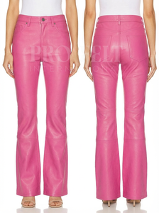 Pantalons en cuir de vache tendance et à la mode en gros, pantalons courts pour femmes et hommes, style personnalisé, pantalons de survêtement en cuir pour femmes - Product Image 2