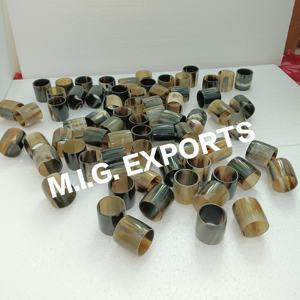 Anneaux ou supports pour serviettes en corne de buffle, pour la décoration de table, l'organisation des serviettes, les rideaux et autres cadeaux de fête. - Product Image 4