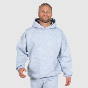 Sudadera con Capucha de Invierno para Hombre, de Algodón Suave, Forro Polar, Impresión Digital, Ecológica, Transpirable, Personalizable, Corte Holgado para Uso Casual - Product Image 1