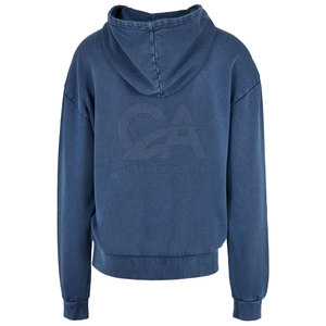 Sudaderas con capucha de lavado ácido para hombre de moda de calidad superior Sudaderas con capucha de lavado ácido de ropa de moda de talla grande - Product Image 2