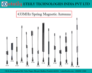 Antena magnética de resorte GSM 7dBi de fácil montaje, con Cable RG58 + conector macho recto SMA, hecha en la India, baja pérdida - Product Image 3