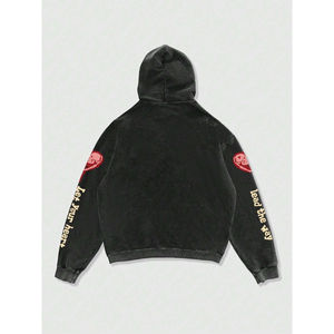 Vente en gros de vêtements pour hommes de luxe personnalisés de haute qualité sweats à capuche pull uni vierge sweat à capuche lourd et surdimensionné Service OEM - Product Image 2