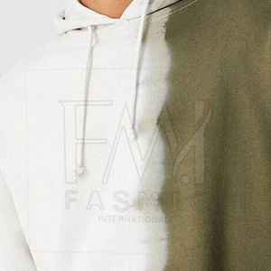 Trendy Men's Hoodies From Sialkot 100% Cotton Comfortable Plain Design with Customizable Embroidered <b>Patches</b> for Winter - Product Image 5