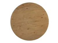 Table à manger ronde moderne pour hôtels et appartements, facile à nettoyer, idéale pour les familles occupées – Vente en gros usine