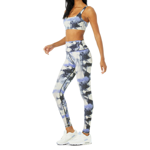 Slim Fitness femmes et filles taille haute Leggings Yoga entraînement athlétique femmes course Legging Gym Fitness gros pantalon Leggy - Product Image 5