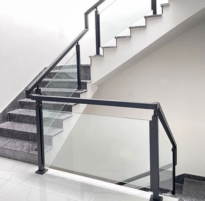 ราวกันตกกระจกสำหรับระเบียงโรงแรม วิลล่าริมทะเล และห้างสรรพสินค้า - ระบบราวกันตกอะลูมิเนียมอัลลอยด์ ทนทานต่อน้ำและสนิม - Product Image 4