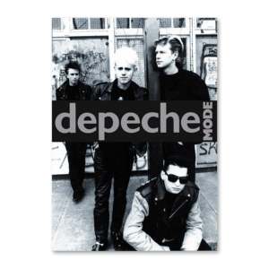 Modern Style Depeche Mode Band <b>Poster</b> Black Frame Paper Material for Wall Usage - Product Image 3