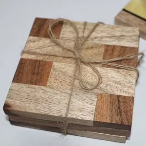 Juego de posavasos de estilo clásico con forma de Octágono ecológico de acero inoxidable de primera calidad, alfombrillas decorativas para bebidas para escritorio de oficina, Bar de fiesta - Product Image 3