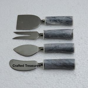 Juego de queso al por mayor en acero inoxidable para servir en el hogar, juego de esparcidor de mantequilla de queso, cubiertos para servir en restaurante, herramientas para cuchillos - Product Image 4