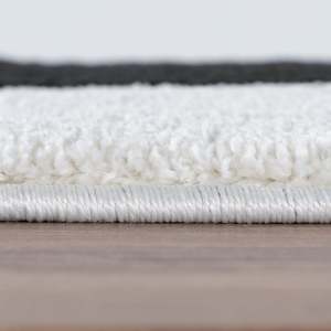 Handmade Geometric <b>Black</b> & White Living Room <b>Rug</b> by Netline Home - Product Image 5
