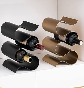 Porte-vin en métal galvanisé support solide et résistant à la corrosion pour le stockage sécurisé du vin présentoir disponible au prix de gros - Product Image 6