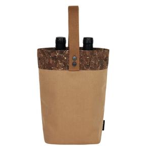 Le sac en liège en fibre de carbone de café personnalisé contenant du vin peut être placé à l'intérieur comme sac de rangement de vin de décoration - Product Image 5