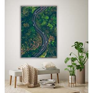 Modern Set of 4 Silver <b>Poster</b> <b>Frames</b> 70 X 100cm <b>A2</b> Photo & Painting Wood <b>Frame</b> Square Metal Table Home Decor - Product Image 6