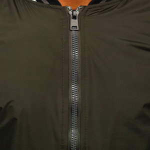 แจ็กเก็ตบอมเบอร์แขนยาวสำหรับผู้ชายเสื้อผ้าสำหรับผู้ใหญ่ - Product Image 4