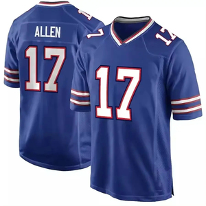 Alta calidad 17 Josh Allen 3 Damar Hamlin 14 Stefon Diggs 40 Von Miller blanco Venta caliente uniforme de fútbol cosido americano - Product Image 3