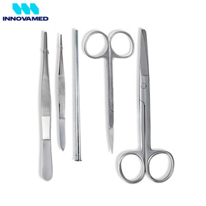 Kit de disección para estudiantes de biología, anatomía y veterinaria, 15 piezas en estuche de cuero sintético de INNOVAMED - Product Image 4