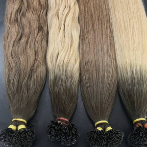 Pelucas de extensiones de cabello humano vietnamita de punta plana de lujo para mujeres Uso de salón profesional suave brillo sedoso Natural calidad de exportación - Product Image 2